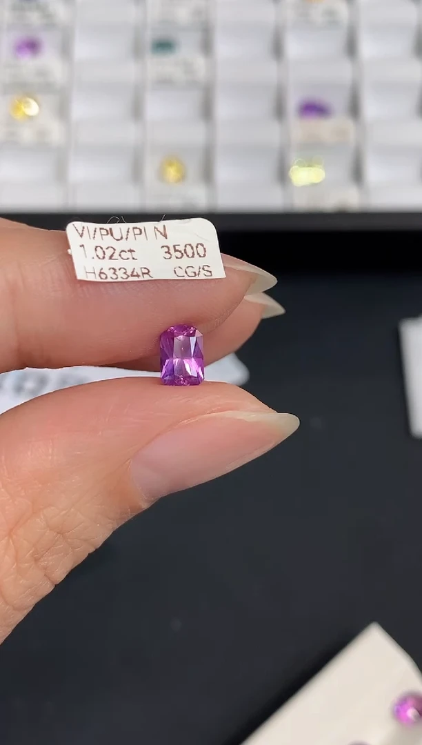 裸石彩色蓝宝石1.02CT H6334R CG/S