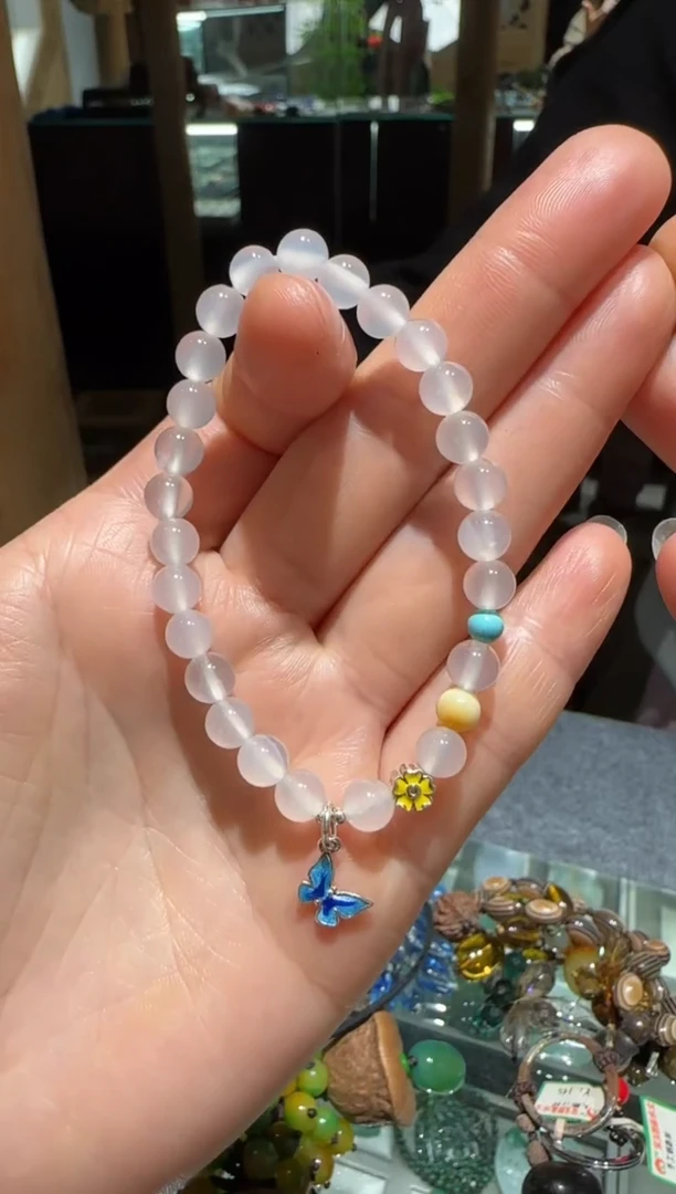 【闪购商品】玛瑙/玉髓颈饰未镶嵌手串