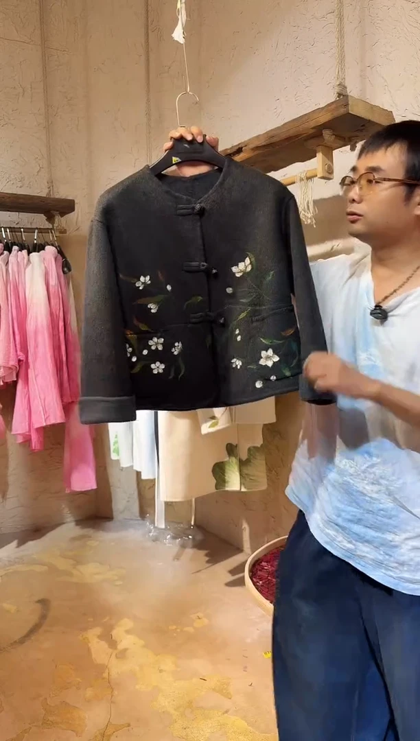 手绘毛呢上衣111111111111