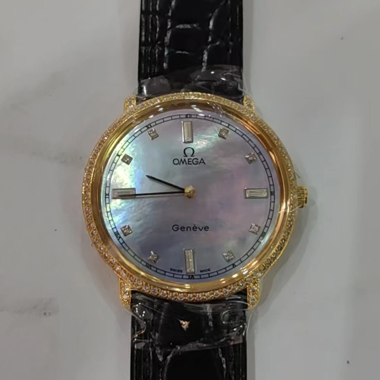 95新 Omega/欧米茄 手动机械表后镶钻/256107040