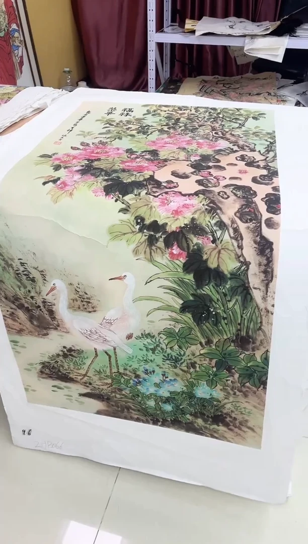 国画九霄甄选国画作品zhb066