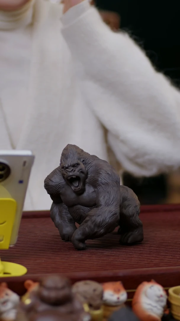 【闪购商品】紫砂茶宠大黑金刚