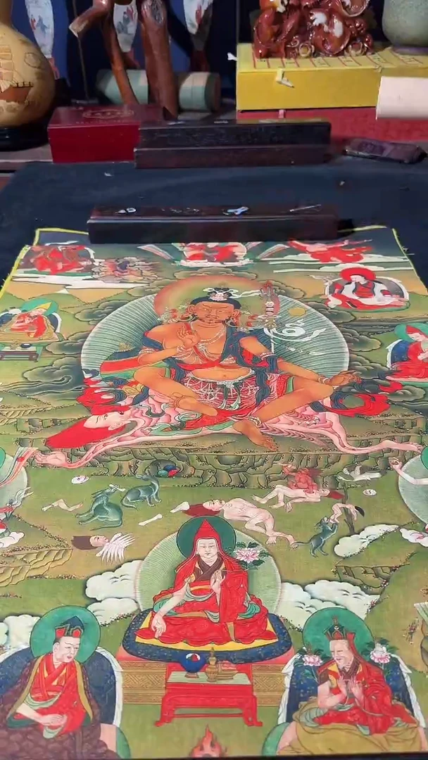 卷轴画藏式珍藏彩绘艺术馆106