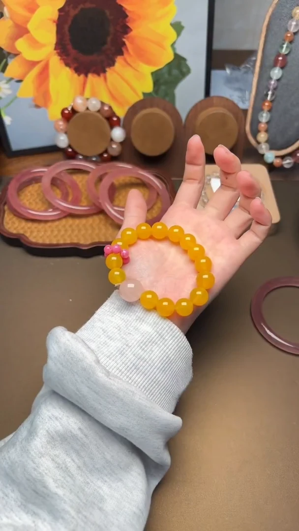 未镶嵌手串水晶1