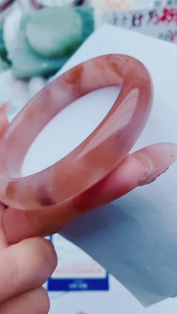 【闪购商品】石英质玉手镯未镶嵌C83-55-57