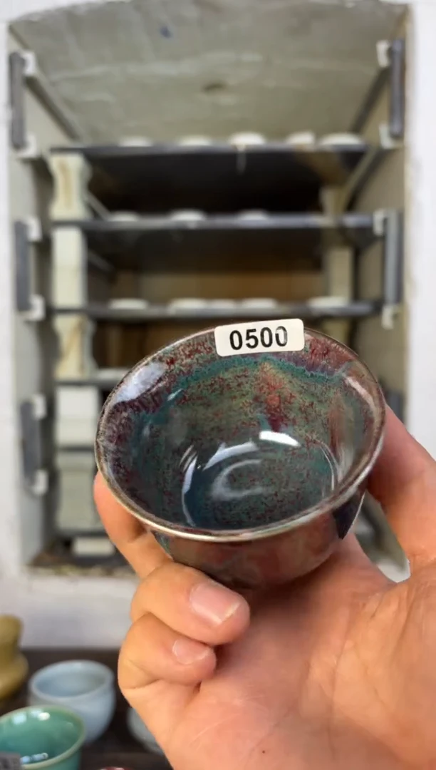 【闪购商品】摆件钧瓷窑变精品茶器