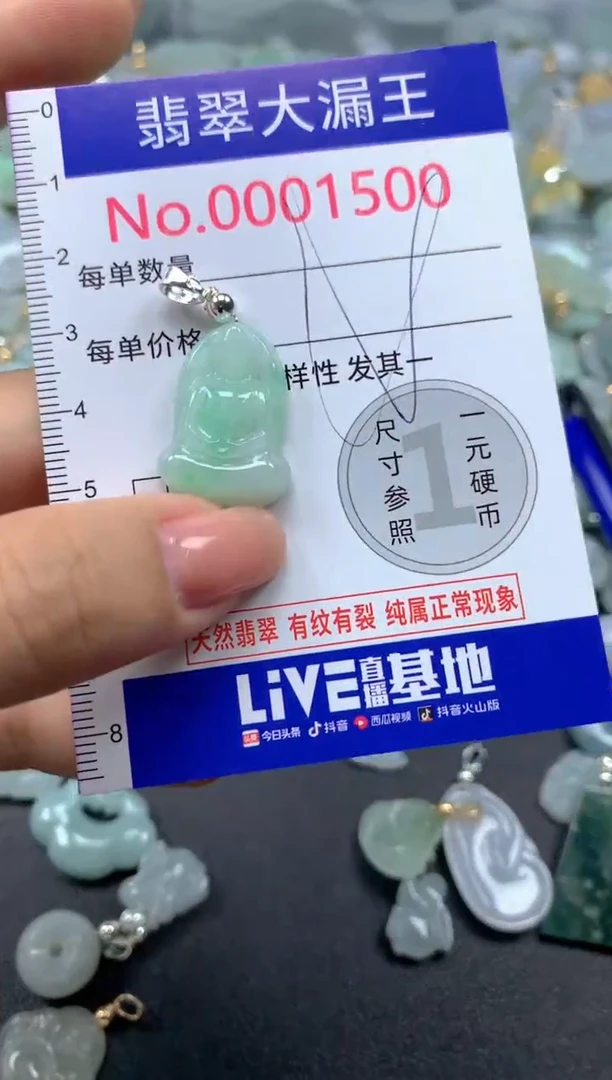 颈饰未镶嵌翡翠1500