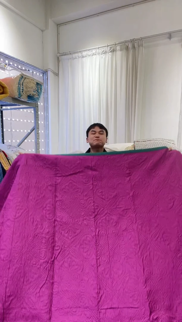 棉220*220纯棉床盖5号微瑕