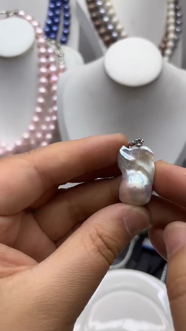 淡水珍珠未镶嵌颈饰1