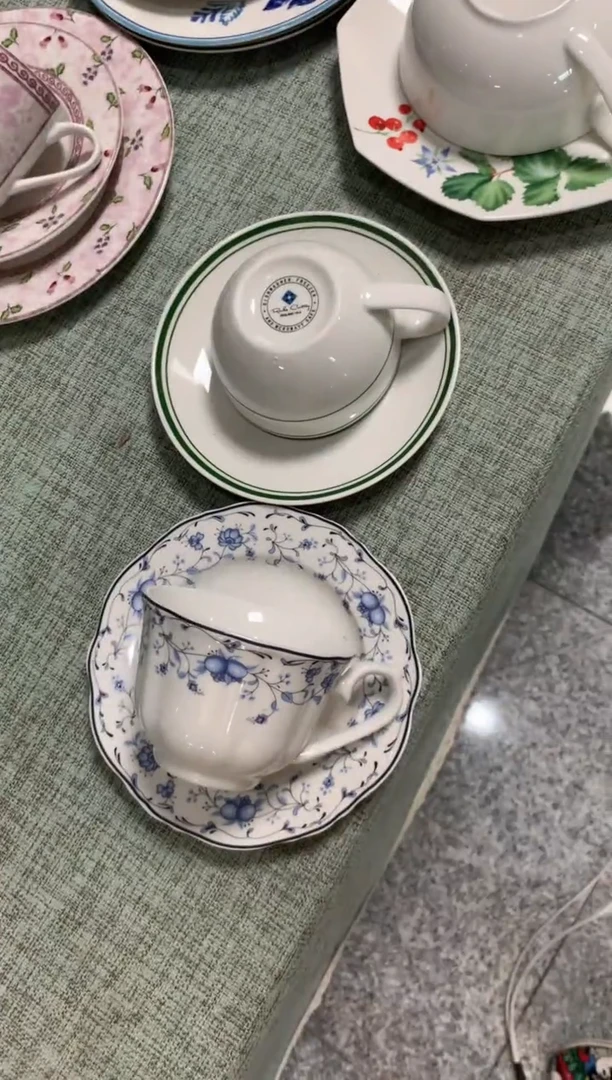 瓷陶瓷原单CC018餐具2个