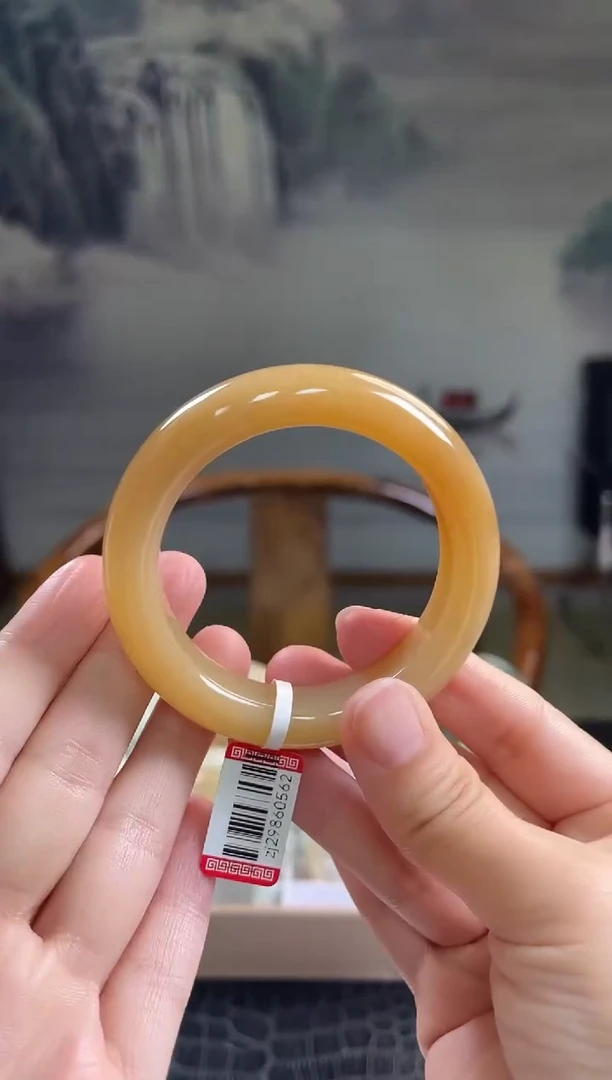 未镶嵌手镯和田玉52圈口0562