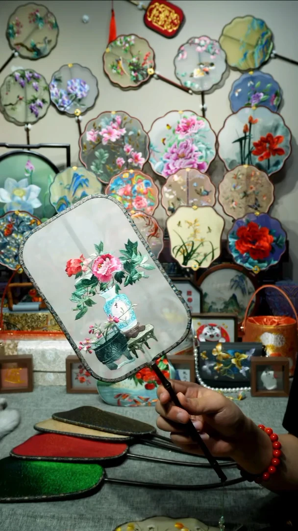 刺绣纯手工苏绣双面绣