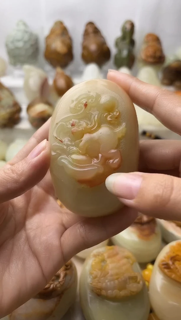 石材方解石棉纹正常不退换兔