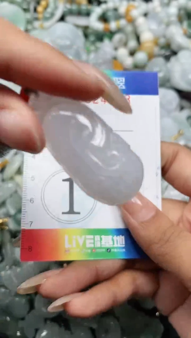 翡翠未镶嵌颈饰闪购0024003