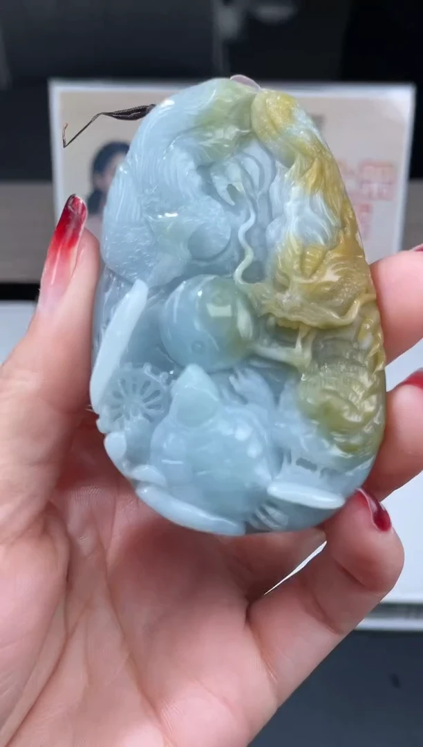 【闪购商品】定制翡翠未镶嵌不退不换CMH1件-A