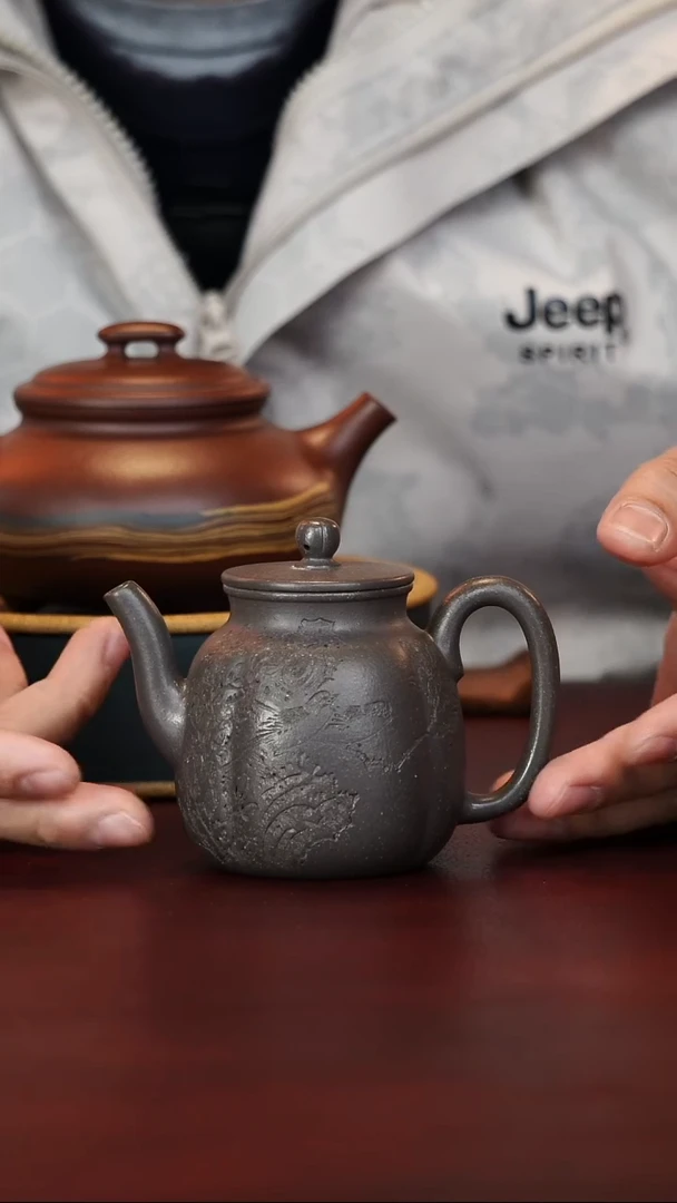 茶壶紫砂原矿高端紫砂--儒雅壶