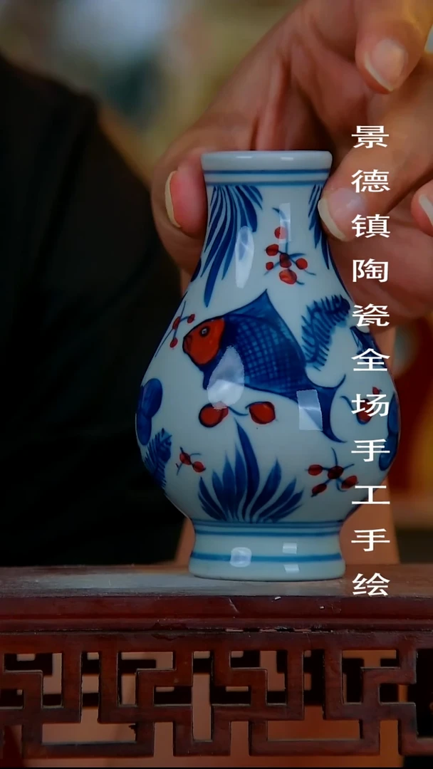 摆件景德镇陶瓷 全场手工手绘