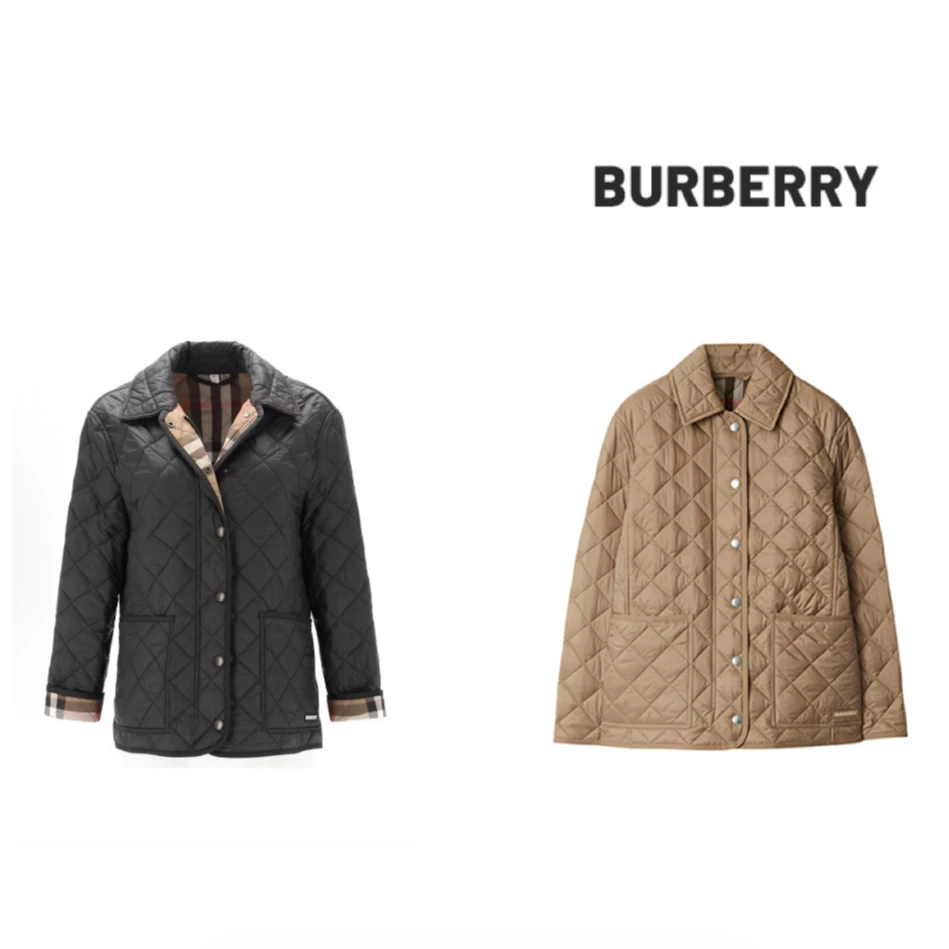 BURBERRY/博柏利(香港发) 菱格桦木棕格纹内里单排扣外套 wyj