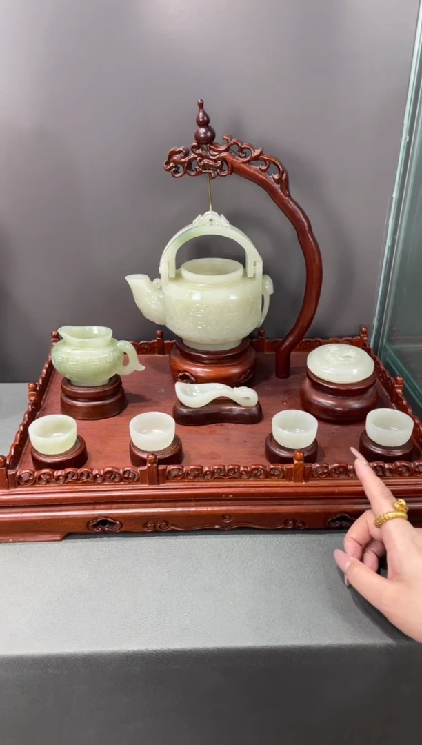 和田玉未镶嵌摆件摆件