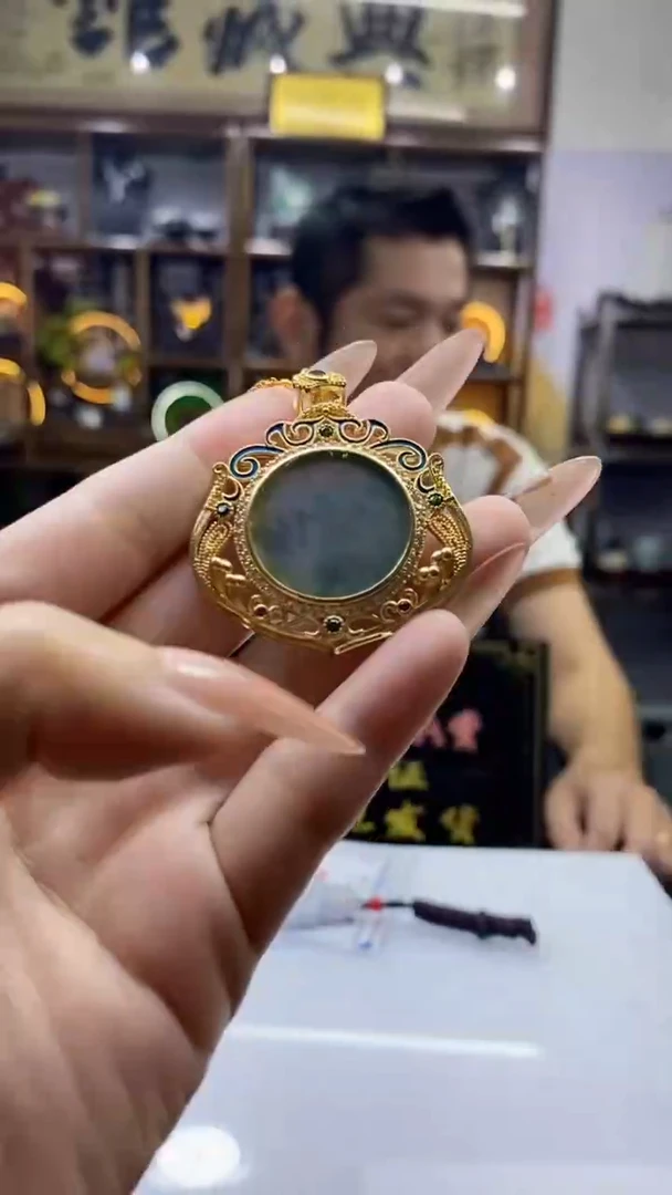 颈饰未镶嵌翡翠缅甸A货11348