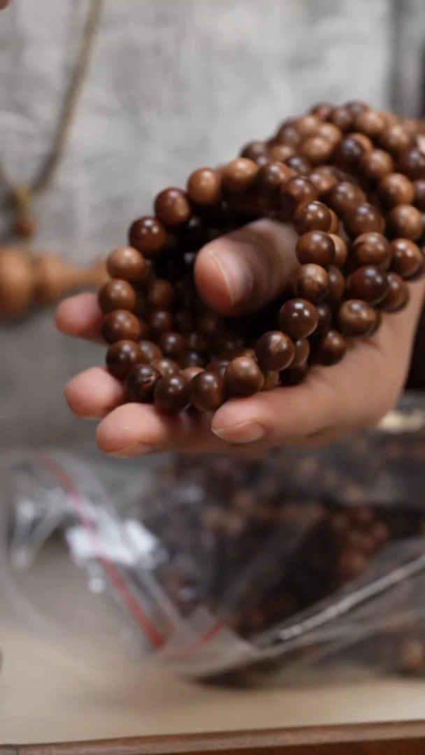 檀香木手串/手链老山檀香1.0圆珠多样式发其一微瑕