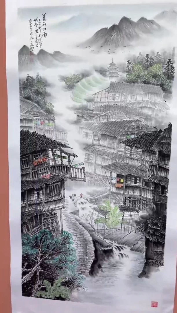 国画师立照老师国画作品