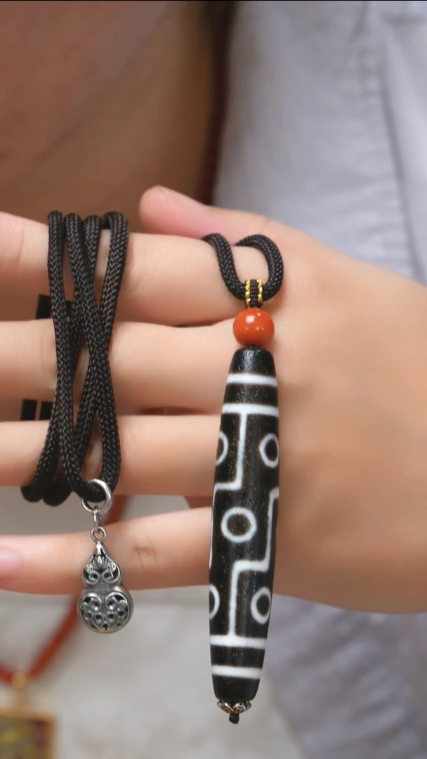 无925银珠宝奇石吊坠