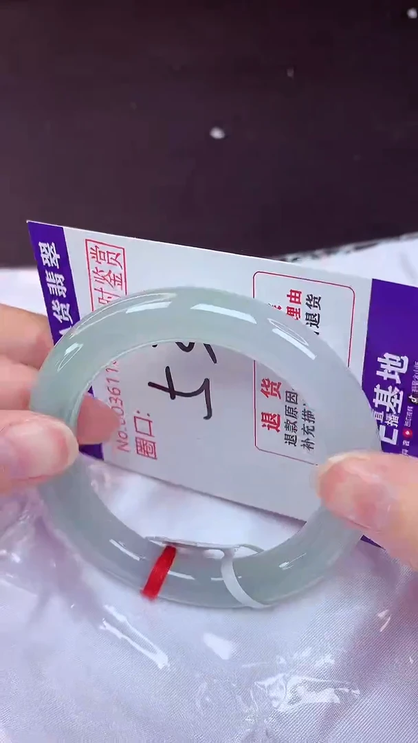 未镶嵌手镯翡翠53（48小时鉴赏期 ）