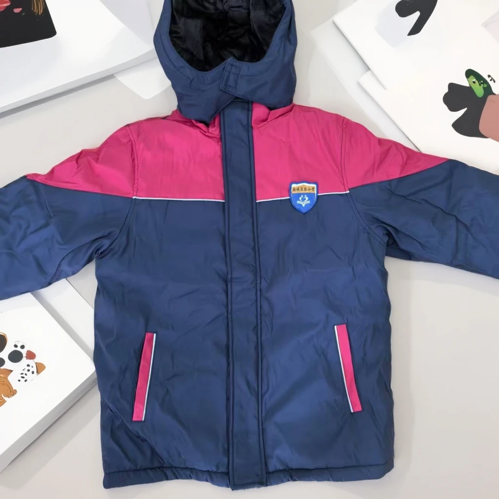 冬季学院风拉链衫运动风春秋校服女童男款（新城实验）