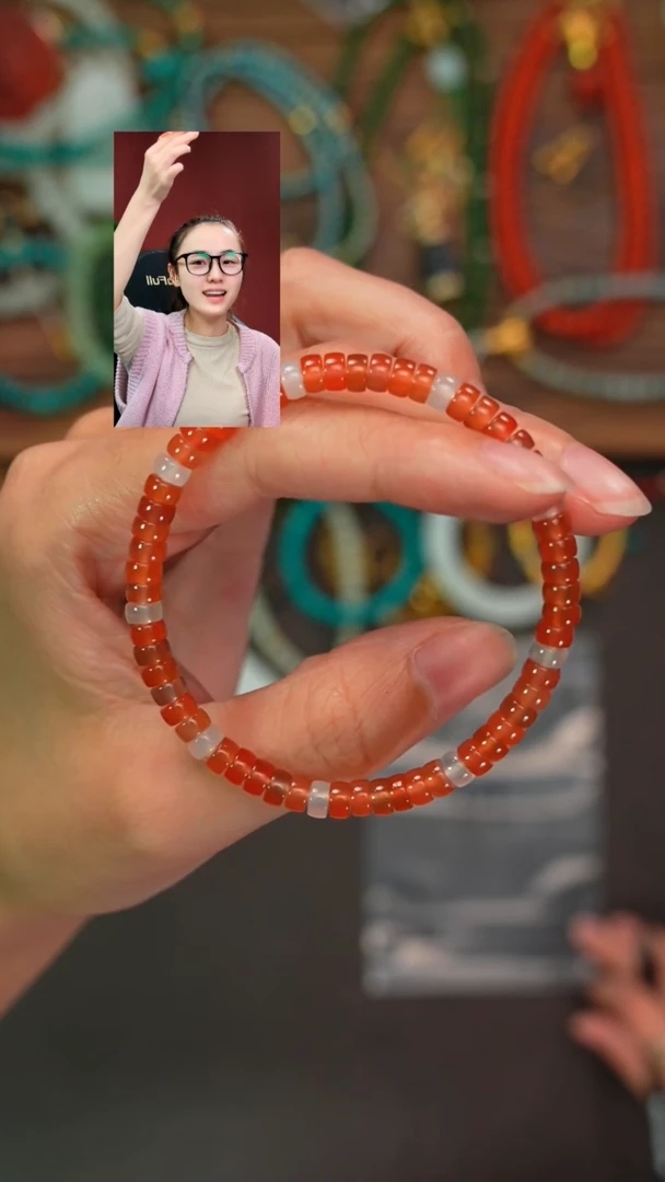 未镶嵌手串南红玛瑙道*遇见匠心品质回血