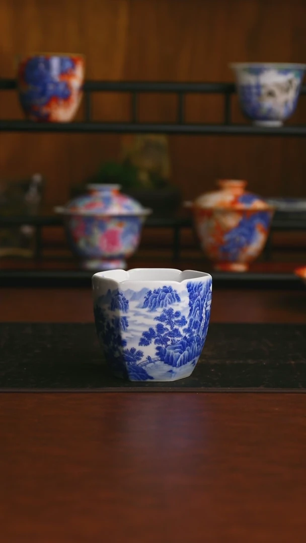 景德镇手工手绘的33