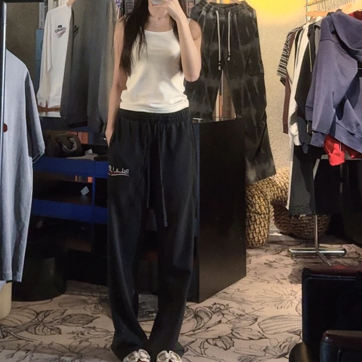 阿东-可乐春款百搭休闲男女同款直筒裤K14