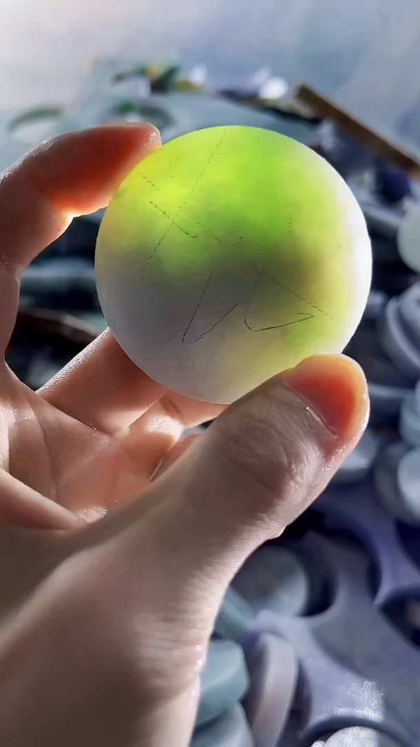 翡翠裸石缅甸翡翠A货文3046