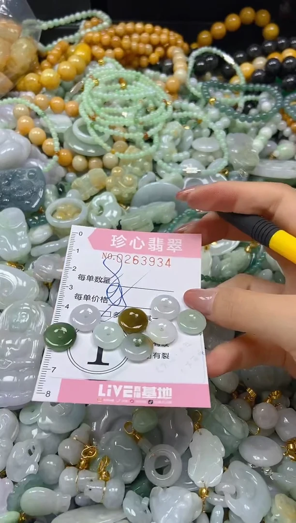 翡翠未镶嵌颈饰闪购0263934多样性发其一