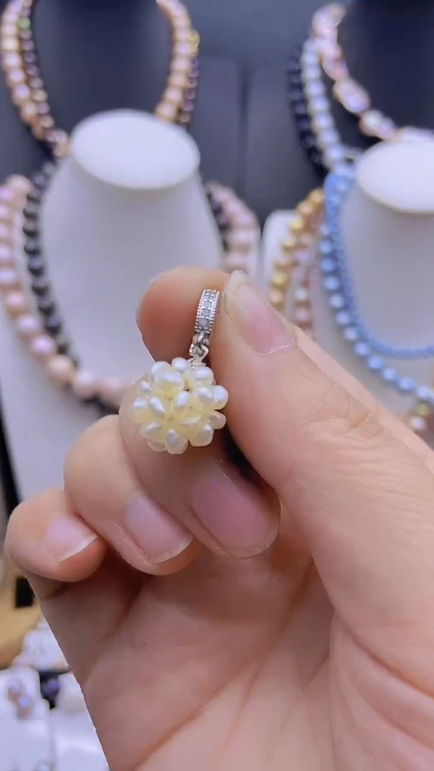 未镶嵌淡水珍珠原创设计5