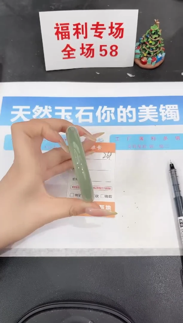 未镶嵌手镯石英质玉269-58.5