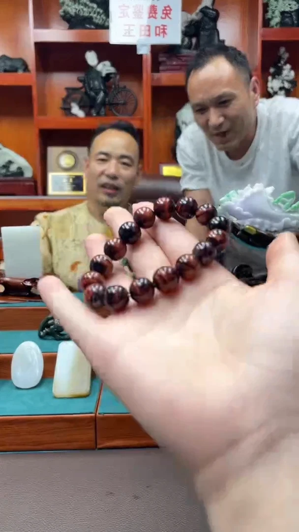 长石玉未镶嵌手串军师玉雕手串