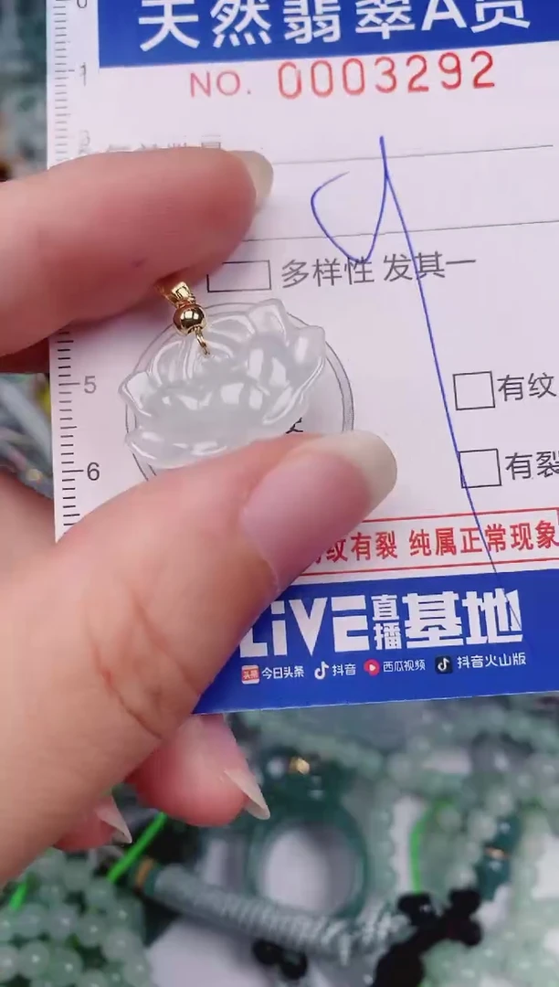 颈饰未镶嵌翡翠00003292