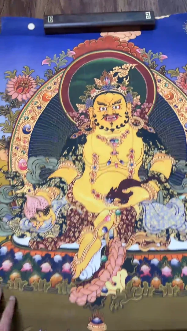 卷轴画老三的唐卡tk16