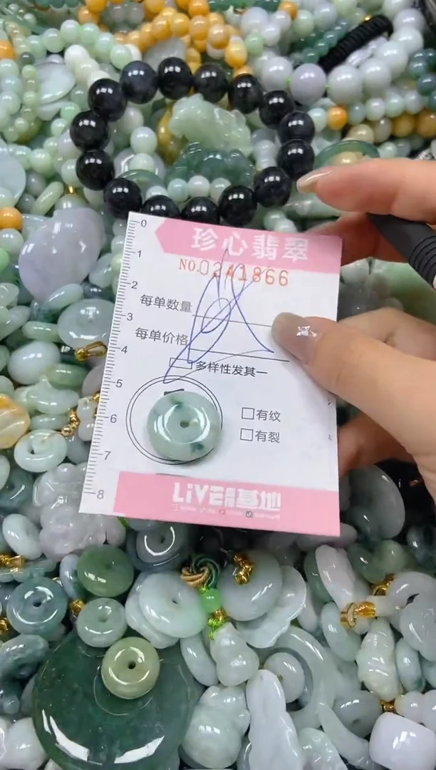 翡翠未镶嵌颈饰闪购0241866多样性发其一