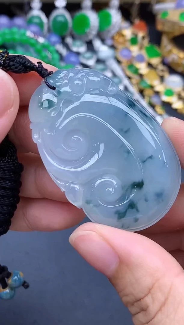 颈饰未镶嵌翡翠433-春日珠宝