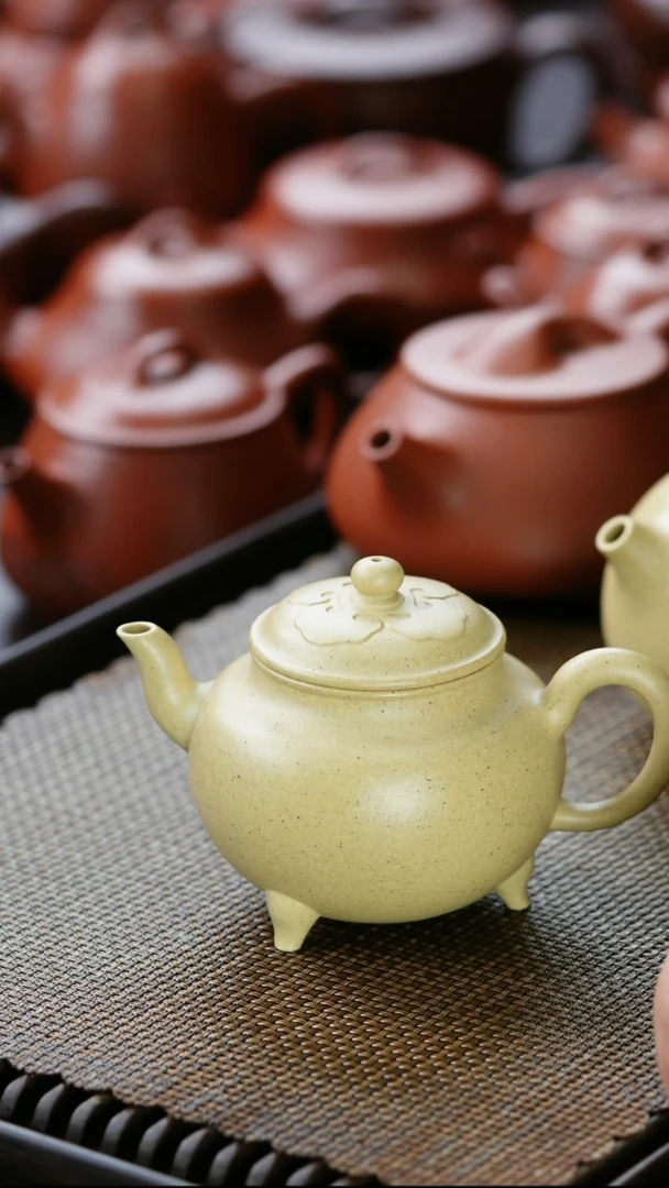 茶壶紫砂爱****丽黄龙山紫砂