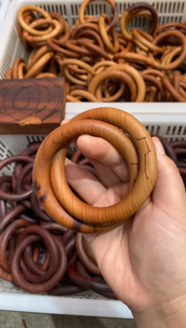 木桃木60乾坤圈六七星桃胶微瑕福利款随机发