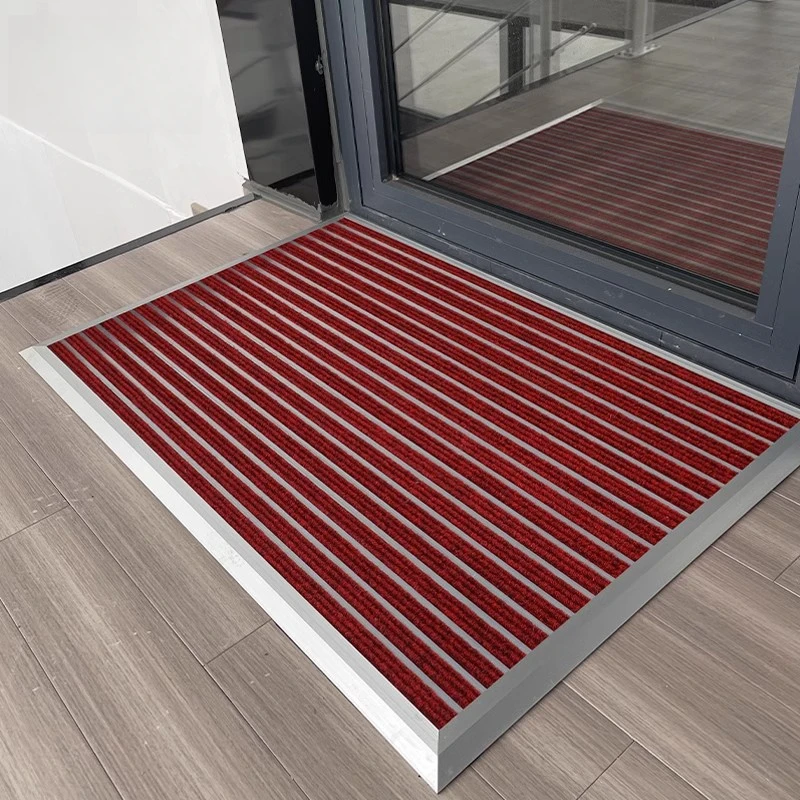 门口铝合金地垫进门脚垫室外防滑垫商用入户门垫地毯户外门外门垫