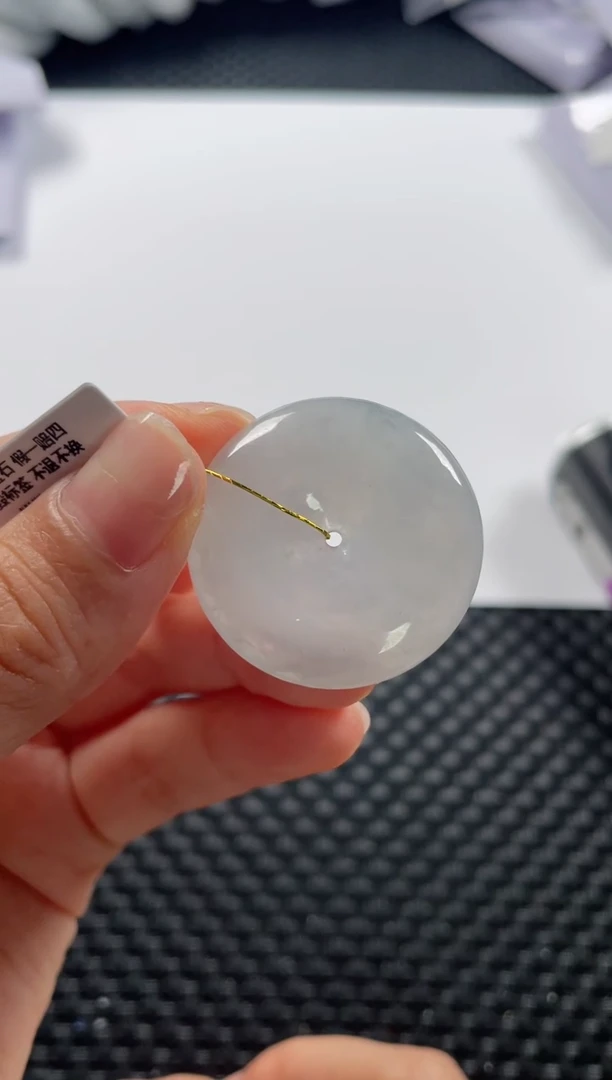 颈饰未镶嵌翡翠基地发货H 5426 平安扣