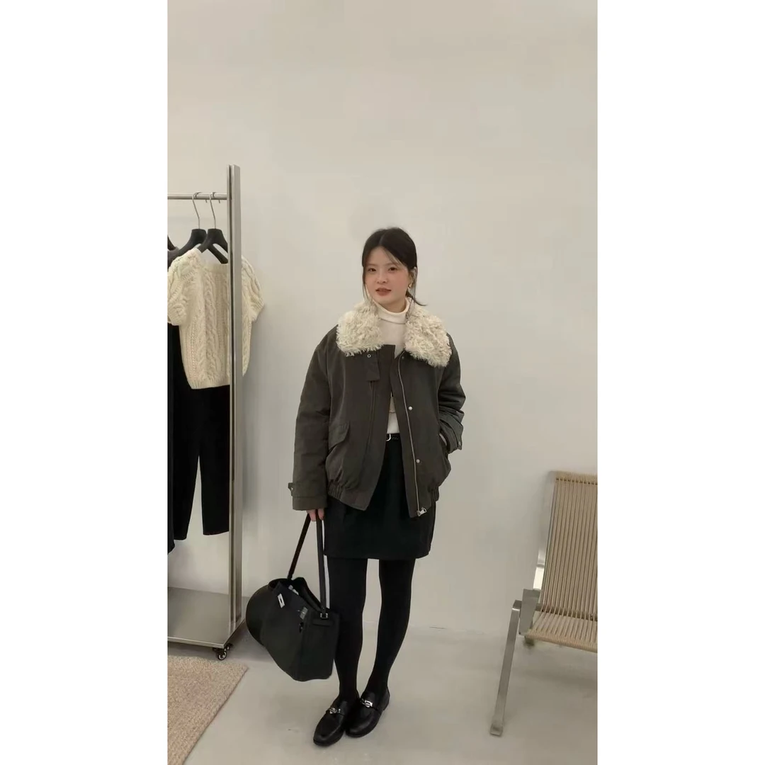 冬季新款休闲保暖工装风外套YZ12S-72180