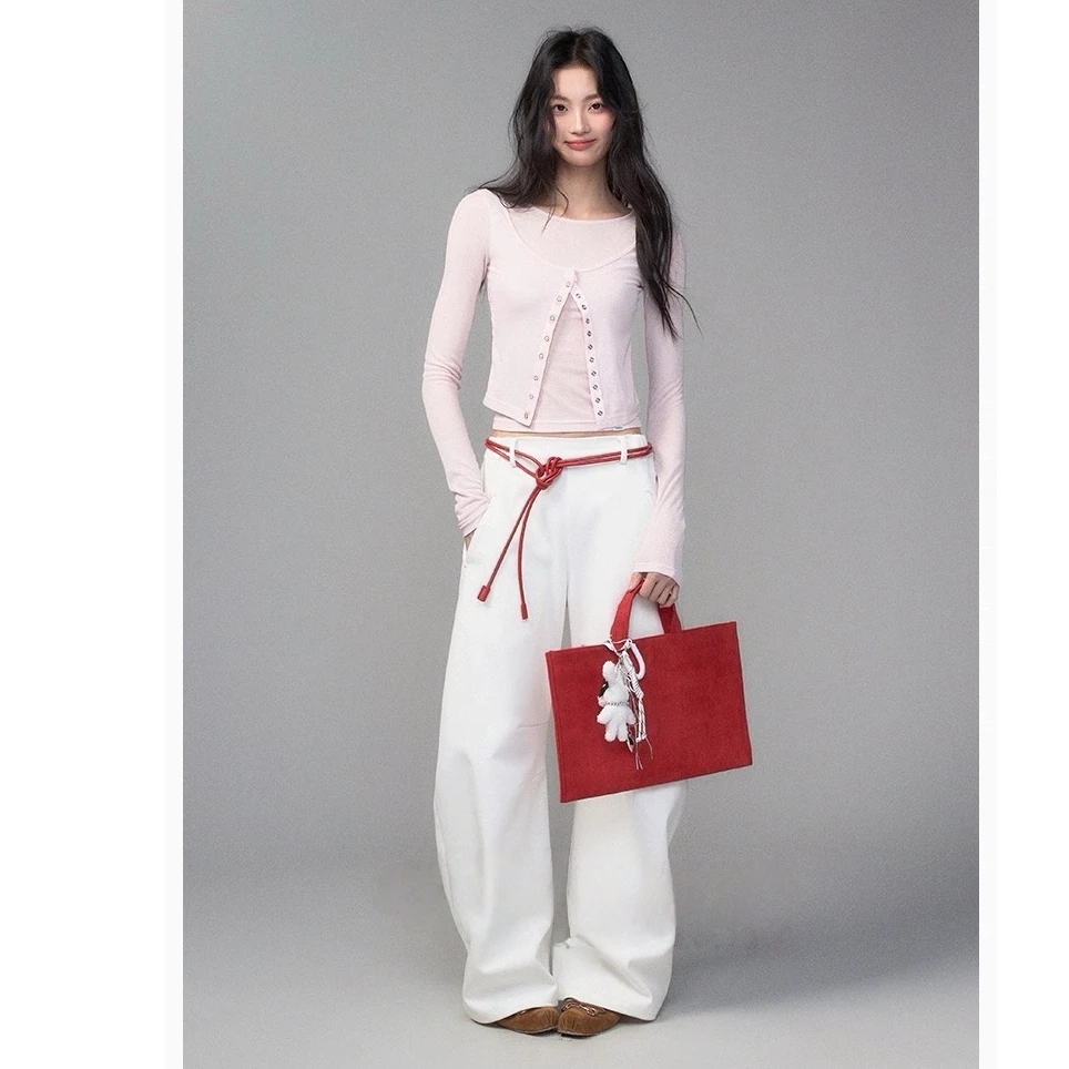 冰感气泡水 前排摁扣假两件设计舒适休闲 A3730