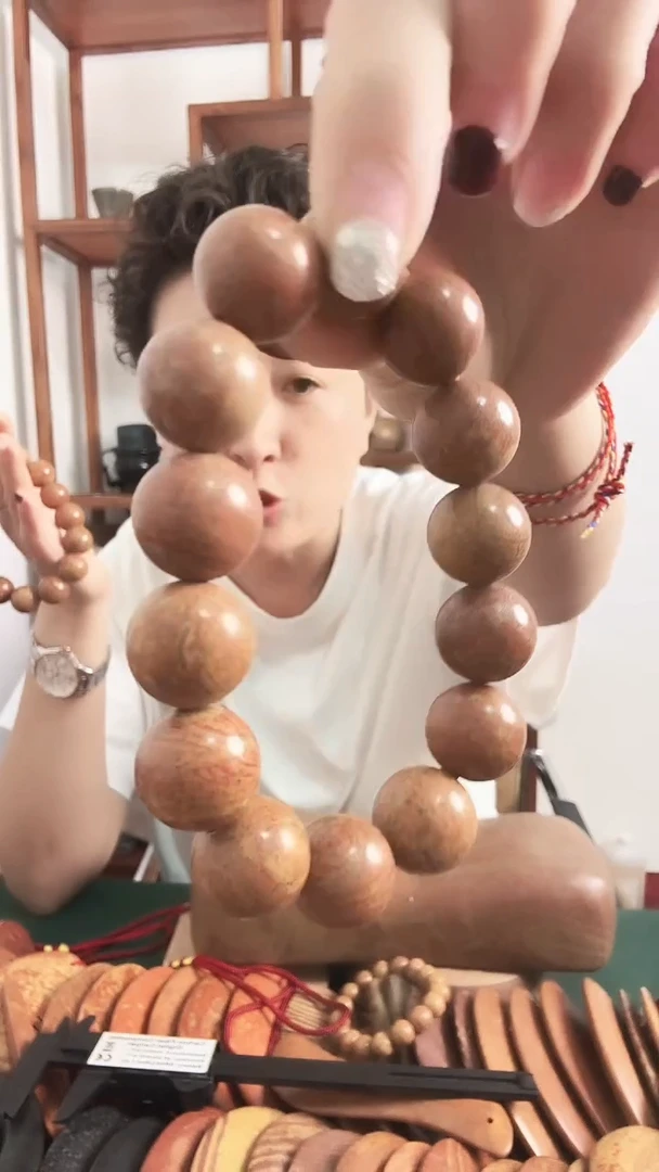 砭石砭石原石手串卡16