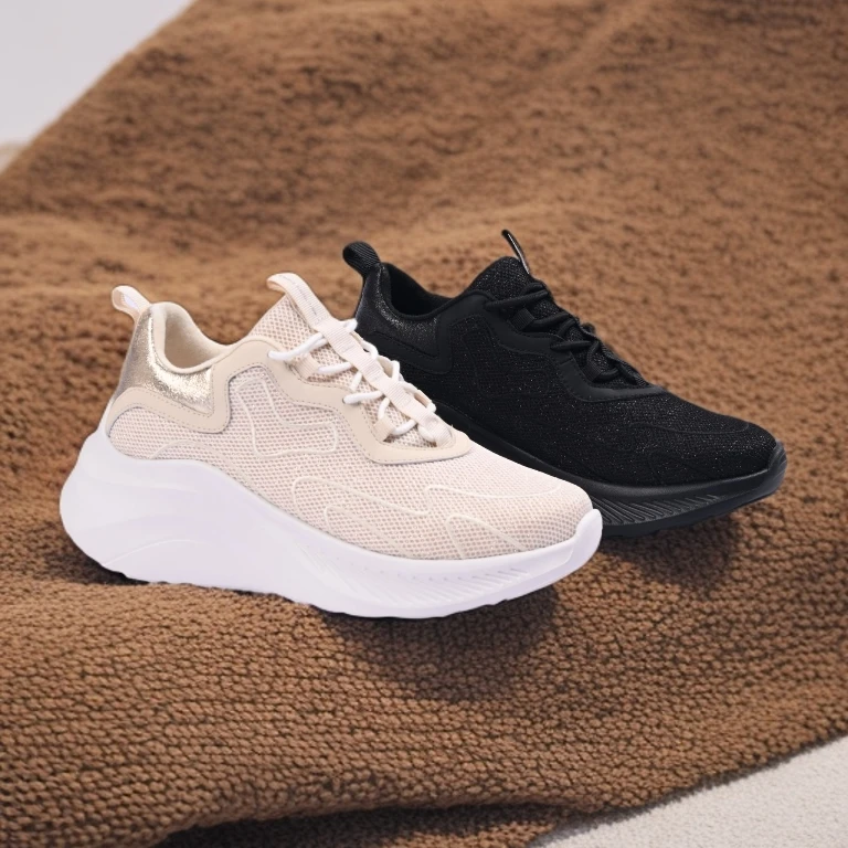 2025款星河灿烂糕糕鞋女士厚底增高软底透气松糕鞋加绒休闲低帮鞋