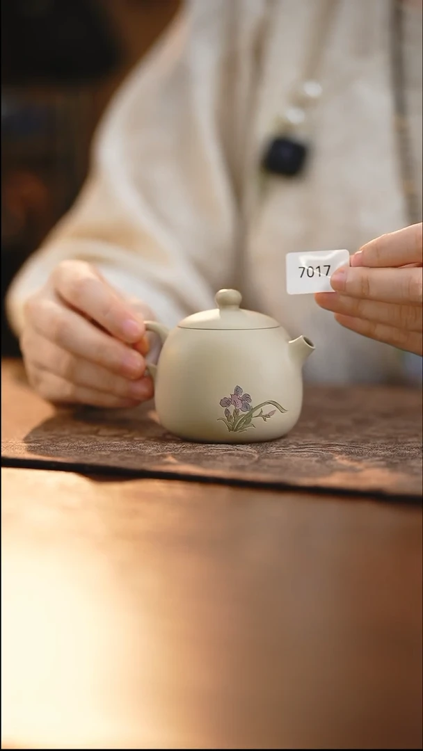 雲梦茶器紫陶茶壶7017
